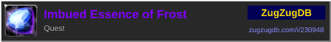 Imbued Essence of Frost: forum signature banner