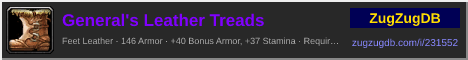 General's Leather Treads: forum signature banner