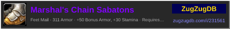 Marshal's Chain Sabatons: forum signature banner