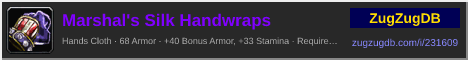 Marshal's Silk Handwraps: forum signature banner