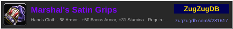 Marshal's Satin Grips: forum signature banner