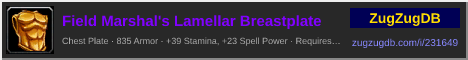 Field Marshal's Lamellar Breastplate: forum signature banner