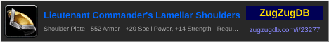 Lieutenant Commander's Lamellar Shoulders: forum signature banner