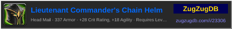 Lieutenant Commander's Chain Helm: forum signature banner