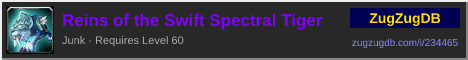 Reins of the Swift Spectral Tiger: forum signature banner