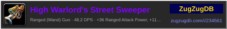High Warlord's Street Sweeper: forum signature banner