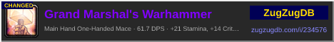 Grand Marshal's Warhammer: forum signature banner