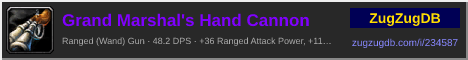 Grand Marshal's Hand Cannon: forum signature banner