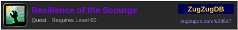 Resilience of the Scourge: forum signature banner