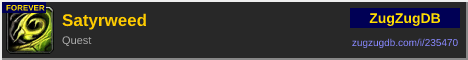 Satyrweed: forum signature banner