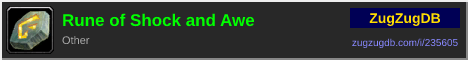 Rune of Shock and Awe: forum signature banner