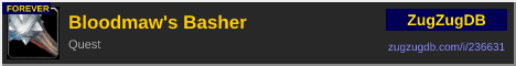 Bloodmaw's Basher: forum signature banner