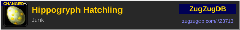 Hippogryph Hatchling: forum signature banner