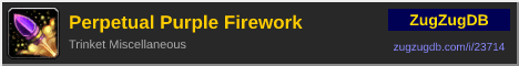 Perpetual Purple Firework: forum signature banner