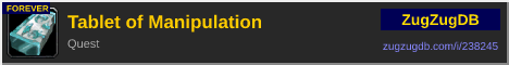 Tablet of Manipulation: forum signature banner