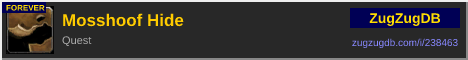 Mosshoof Hide: forum signature banner