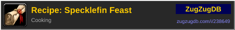 Recipe: Specklefin Feast: forum signature banner