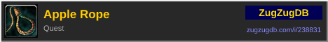 Apple Rope: forum signature banner