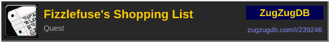 Fizzlefuse's Shopping List: forum signature banner