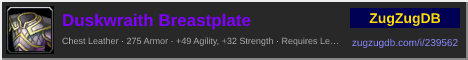 Duskwraith Breastplate: forum signature banner