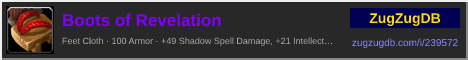 Boots of Revelation: forum signature banner