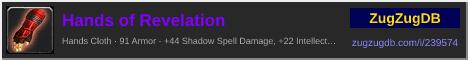Hands of Revelation: forum signature banner