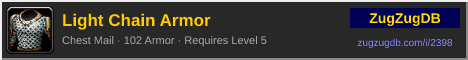 Light Chain Armor: forum signature banner