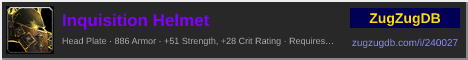 Inquisition Helmet: forum signature banner