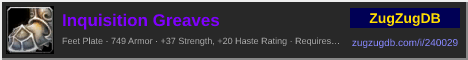 Inquisition Greaves: forum signature banner