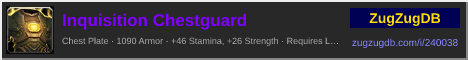 Inquisition Chestguard: forum signature banner
