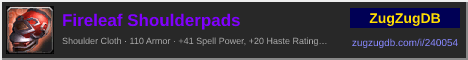 Fireleaf Shoulderpads: forum signature banner