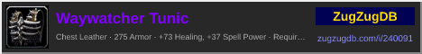 Waywatcher Tunic: forum signature banner