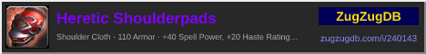 Heretic Shoulderpads: forum signature banner