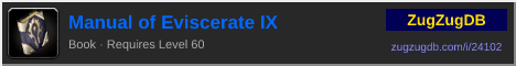 Manual of Eviscerate IX: forum signature banner