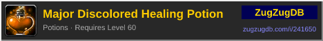 Major Discolored Healing Potion: forum signature banner