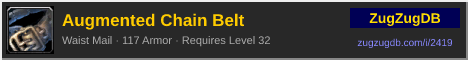 Augmented Chain Belt: forum signature banner