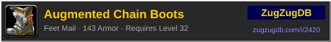 Augmented Chain Boots: forum signature banner