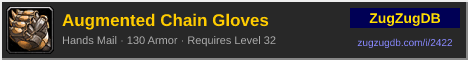 Augmented Chain Gloves: forum signature banner