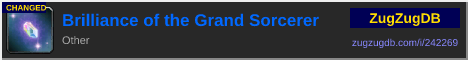 Brilliance of the Grand Sorcerer: forum signature banner