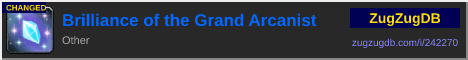 Brilliance of the Grand Arcanist: forum signature banner