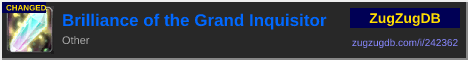 Brilliance of the Grand Inquisitor: forum signature banner