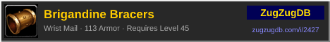 Brigandine Bracers: forum signature banner