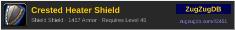 Crested Heater Shield: forum signature banner
