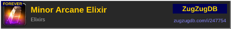 Minor Arcane Elixir: forum signature banner