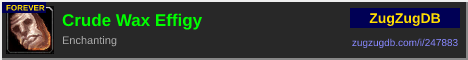 Crude Wax Effigy: forum signature banner
