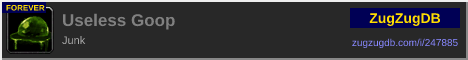 Useless Goop: forum signature banner
