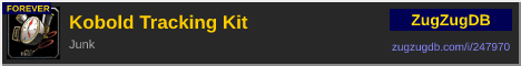 Kobold Tracking Kit: forum signature banner