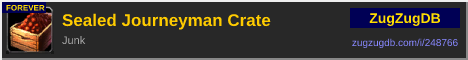 Sealed Journeyman Crate: forum signature banner