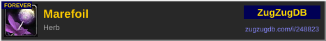 Marefoil: forum signature banner
