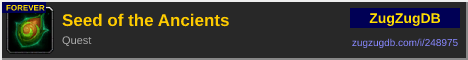 Seed of the Ancients: forum signature banner